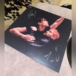 Signed LANY vinyl record